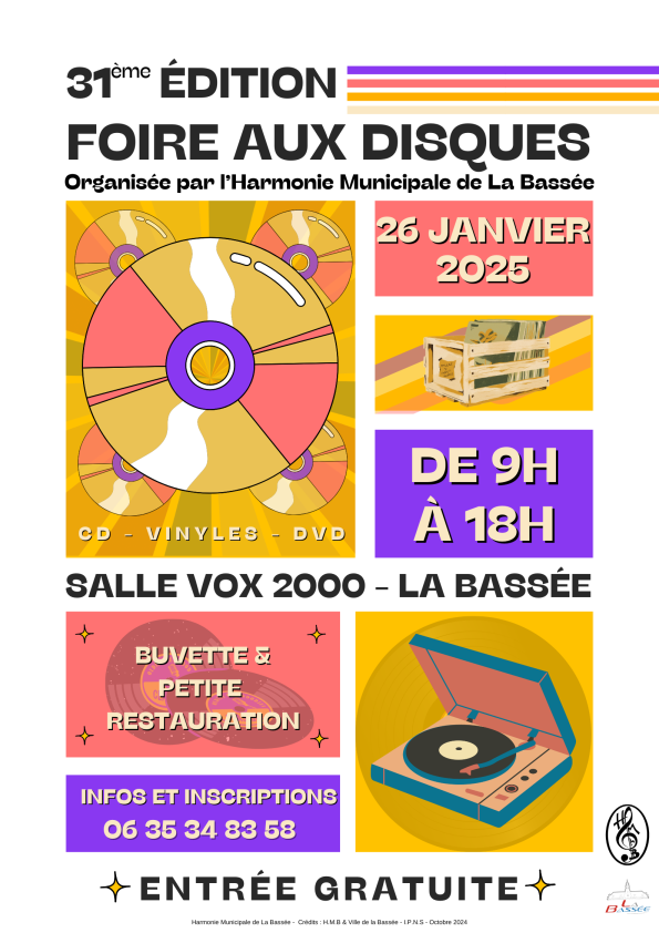 31e Edition de la Foire aux Disques